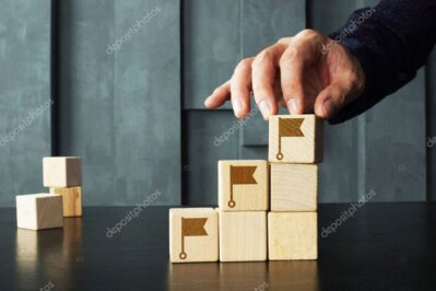 Historien-Collage: Teamarbeit und Meilensteine